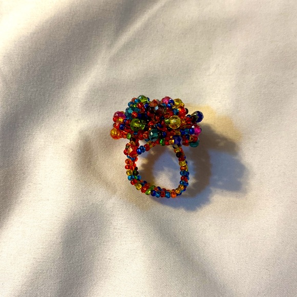 Handcrafted ring - size 8 - Picture 2 of 2